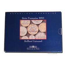 FRANCE, Proof Set Franc, 1992, MS(65-70), Gadoury #page 288, 100.00