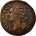 Coin, France, Louis XVI, 1/2 Sol ou 1/2 sou, 1/2 Sol, 1790, Montpellier