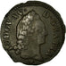 Coin, France, Louis XV, Demi sol d'Aix, 1/2 Sol, 1767, Aix, EF(40-45), Copper