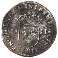 FRANCE, 1/4 Ecu, 1644, Saint André Villeneuve Les Avignon, EF(40-45), Silver, G.