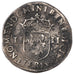 FRANCE, 1/4 Ecu, 1644, Saint André Villeneuve Les Avignon, EF(40-45), Silver, G.