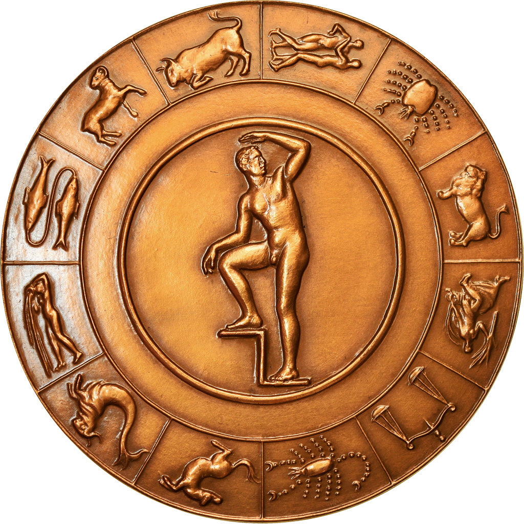 France, Medal, Medicine, Paul Rivet, 1978, Poisson, MS(63), Bronze