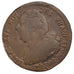 FRANCE, 2 sols français, 2 Sols, 1792, Strasbourg, KM #612, VG(8-10), Bronze, G.