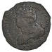 FRANCE, 2 Sols, 1793, Strasbourg, F(12-15), Bronze, Gadoury #24, 16.45