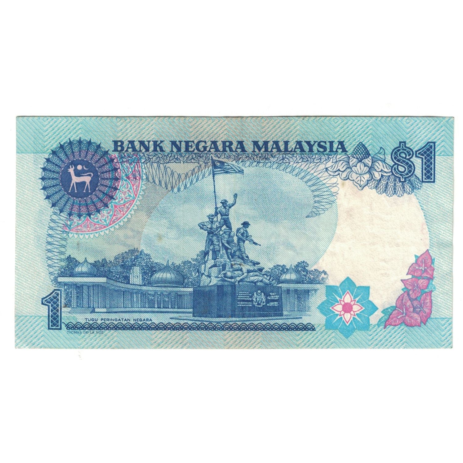 Geldschein, Malaysia, 1 Ringgit, KM:27A, VZ