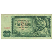 Banknote, Czechoslovakia, 100 Korun, 1961, KM:91b, VF(20-25)