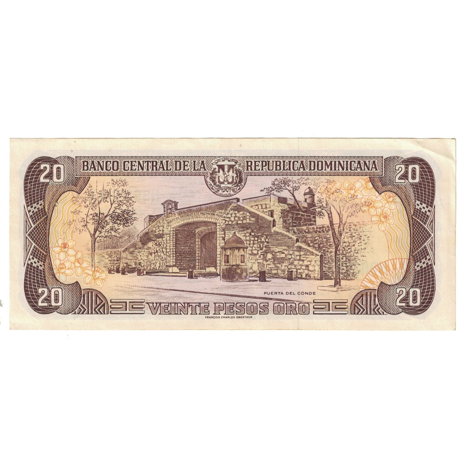 Banknote, Dominican Republic, 20 Pesos Oro, 1998, KM:120c, EF(40-45)