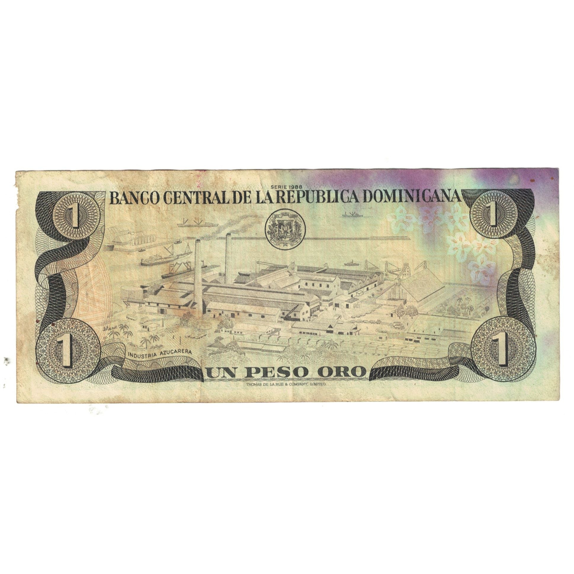 Banknote, Dominican Republic, 1 Peso Oro, 1984, KM:126a, VF(20-25)