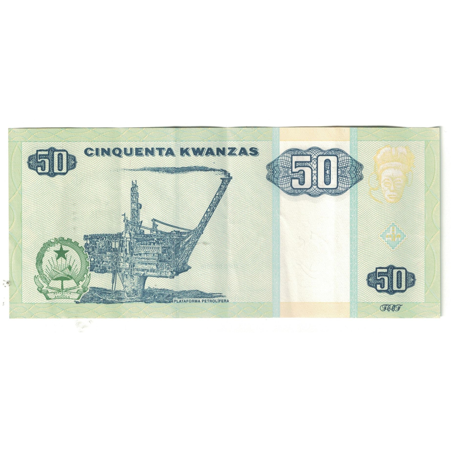 Banknote, Angola, 50 Kwanzas, 2010, KM:146a, EF(40-45)
