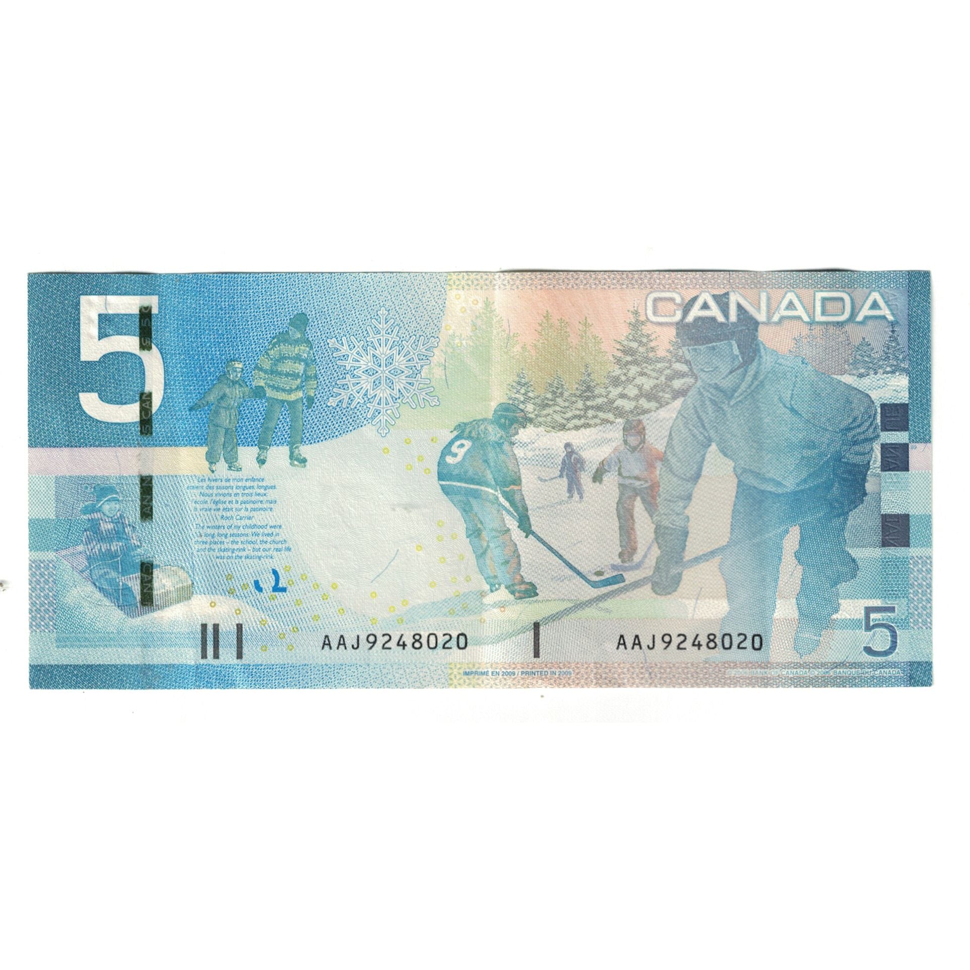 Nota, Canadá, 5 Dollars, 2006, KM:101a, AU(55-58)