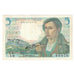 France, 5 Francs, Berger, 1943, Y.9, AU(55-58), Fayette:5.1, KM:98a