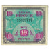 Francia, 10 Francs, Flag/France, 1944, 15025717, MBC, Fayette:VF18.1, KM:116a