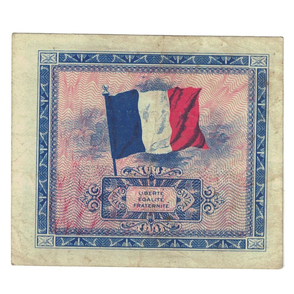 Francia, 10 Francs, Flag/France, 1944, 15025717, BB, Fayette:VF18.1, KM:116a