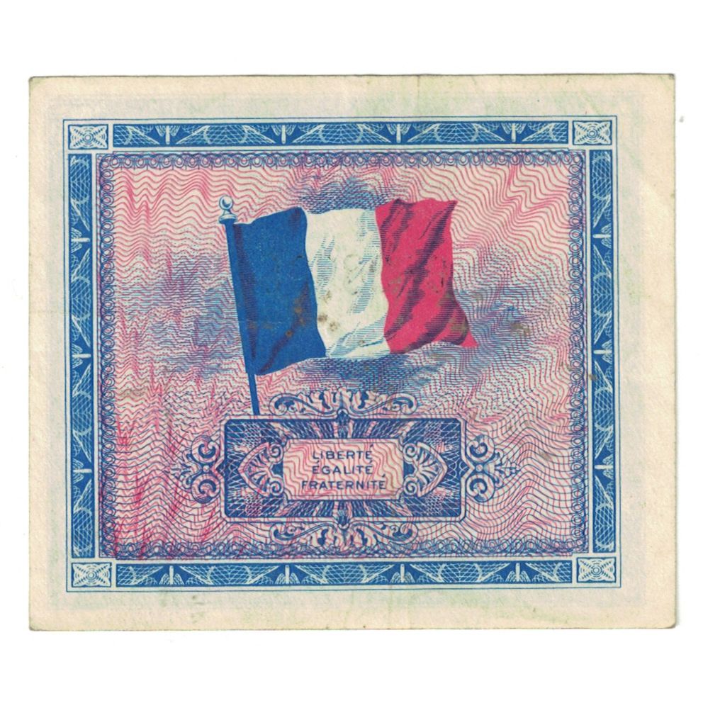 França, 10 Francs, Flag/France, 1944, 06289061, EF(40-45), Fayette:VF18.1