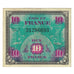 França, 10 Francs, Flag/France, 1944, 31296693, EF(40-45), Fayette:VF18.1