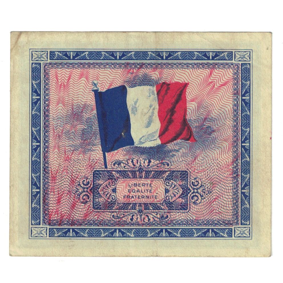 Francja, 10 Francs, Flag/France, 1944, 31296693, EF(40-45), Fayette:VF18.1