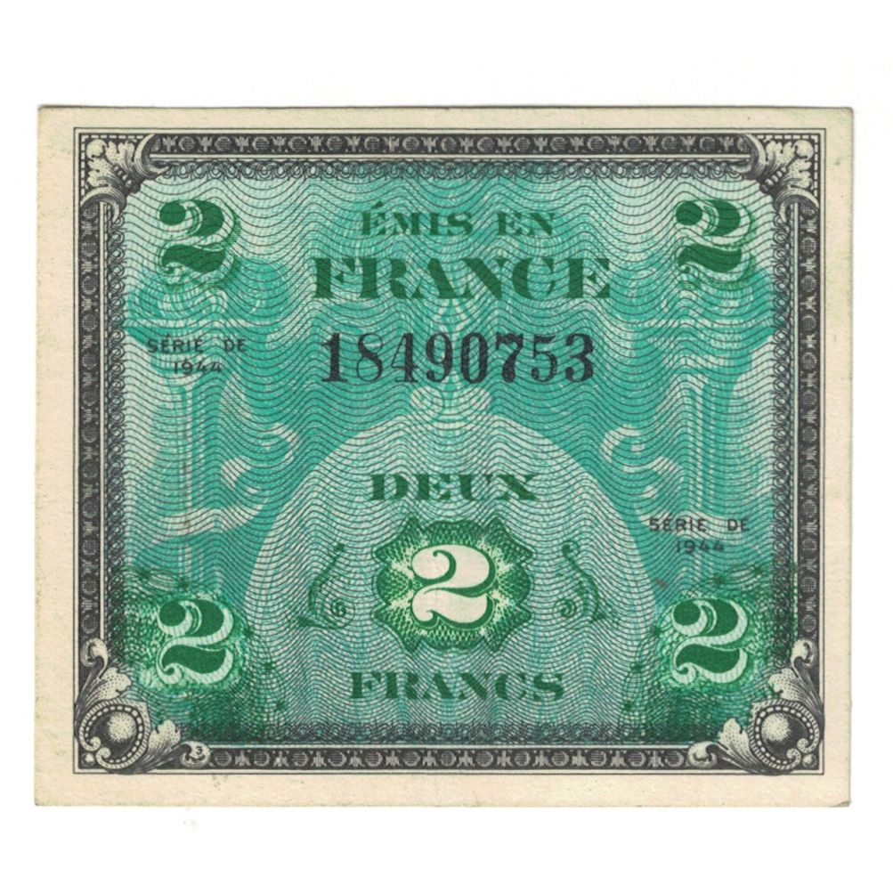 Frankrijk, 2 Francs, 1944, 18490753, TTB, Fayette:VF16.1, KM:114a