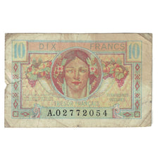 Frankrijk, 10 Francs, 1947 French Treasury, 1947, A.02772054, B, Fayette:VF30.1