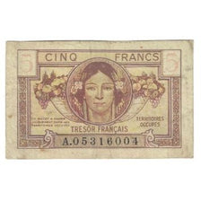 France, 5 Francs, 1947 French Treasury, 1947, A.05316004, VF(20-25)