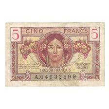 Francja, 5 Francs, 1947 French Treasury, 1947, A.04632599, VF(30-35)
