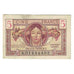França, 5 Francs, 1947 French Treasury, 1947, A.01444402, VF(30-35)