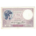 Frankrijk, 5 Francs, Violet, 1940, X.66825 633, TTB, Fayette:4.16, KM:83