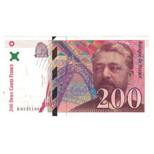 France, 200 Francs, Eiffel, 1999, B 093119967, AU(55-58), Fayette:75.05, KM:159c