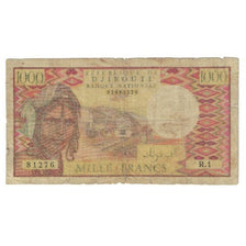 Banknote, Djibouti, 1000 Francs, KM:37c, F(12-15)
