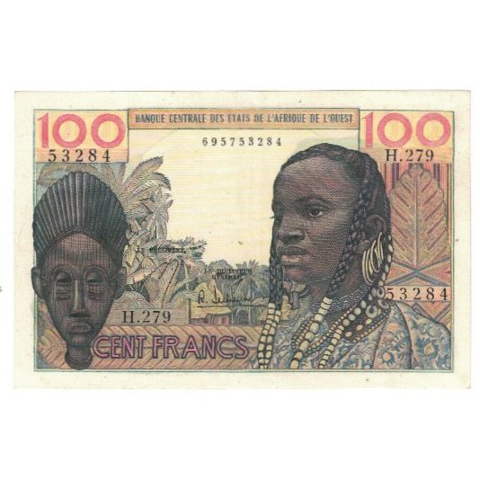 Banknote, West African States, 100 Francs, KM:701Ka, EF(40-45)
