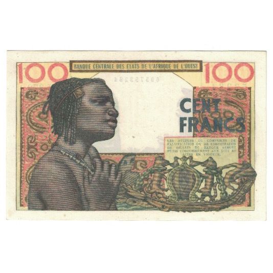 Banknote, West African States, 100 Francs, KM:701Ka, EF(40-45)