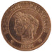 FRANCE, Cérès, 2 Centimes, 1882, Paris, KM #827.1, EF(40-45), Bronze, 20.2, G...