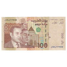 Geldschein, Marokko, 100 Dirhams, 2002, KM:70, UNZ