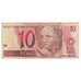 Banknote, Brazil, 10 Reais, KM:245Ac, VF(20-25)
