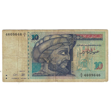 Banknote, Tunisia, 10 Dinars, 1994, 1994-11-07, KM:87, VF(20-25)
