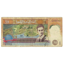 Geldschein, Tunesien, 30 Dinars, 1997, 1997-11-07, KM:89, S