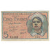 Banknote, Algeria, 5 Francs, 1944, 1944-10-02, KM:94a, EF(40-45)