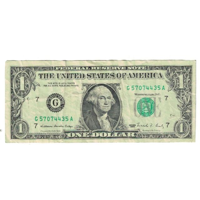 Banknot, USA, One Dollar, 1988, EF(40-45)