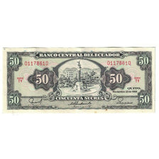 Banknote, Ecuador, 50 Sucres, 1988, 1988-11-22, KM:122a, EF(40-45)