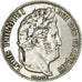 Moneda, Francia, Louis-Philippe, 5 Francs, 1834, La Rochelle, MBC+, Plata