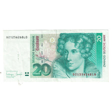 Banknote, GERMANY - FEDERAL REPUBLIC, 20 Deutsche Mark, 1993, 1993-10-01
