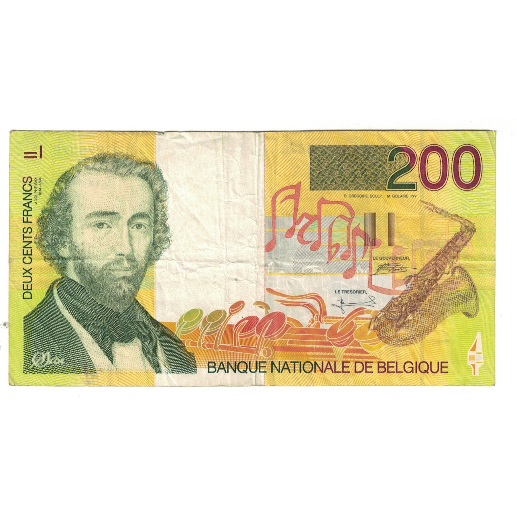 Banknote, Belgium, 200 Francs, KM:148, EF(40-45)