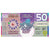 Billet, Australie, Billet Touristique, 2014, 50 dollars ,Colorful Plastic