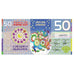 Biljet, Australië, Tourist Banknote, 2018, 50 dollars ,Colorful Plastic