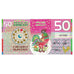 Nota, Austrália, Tourist Banknote, 2017, 50 dollars ,Colorful Plastic Banknote