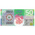 Billet, Australie, Billet Touristique, 2011, 50 dollars ,Colorful Plastic