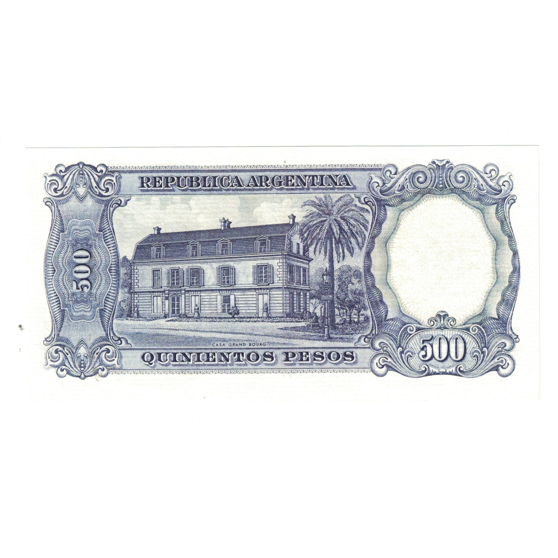 Geldschein, Argentinien, 500 Pesos, 1952, 1952-07-26, TOURIST BANKNOTE, UNZ