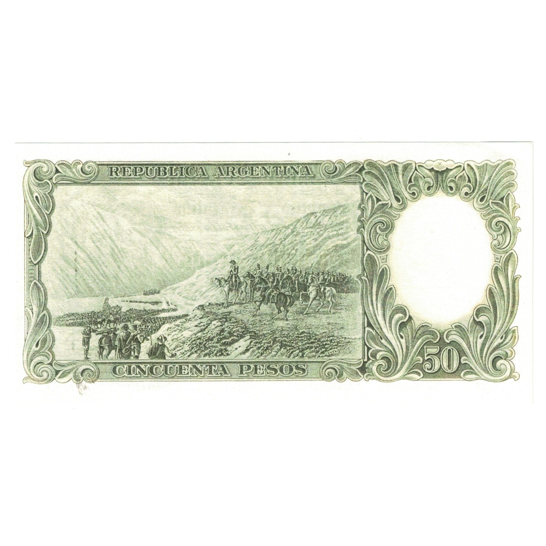 Billet, Argentine, 50 Pesos, 1952, 1952-07-26, TOURIST BANKNOTE, NEUF