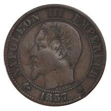 Coin, France, Napoleon III, Napoléon III, 5 Centimes, 1857, Strasbourg