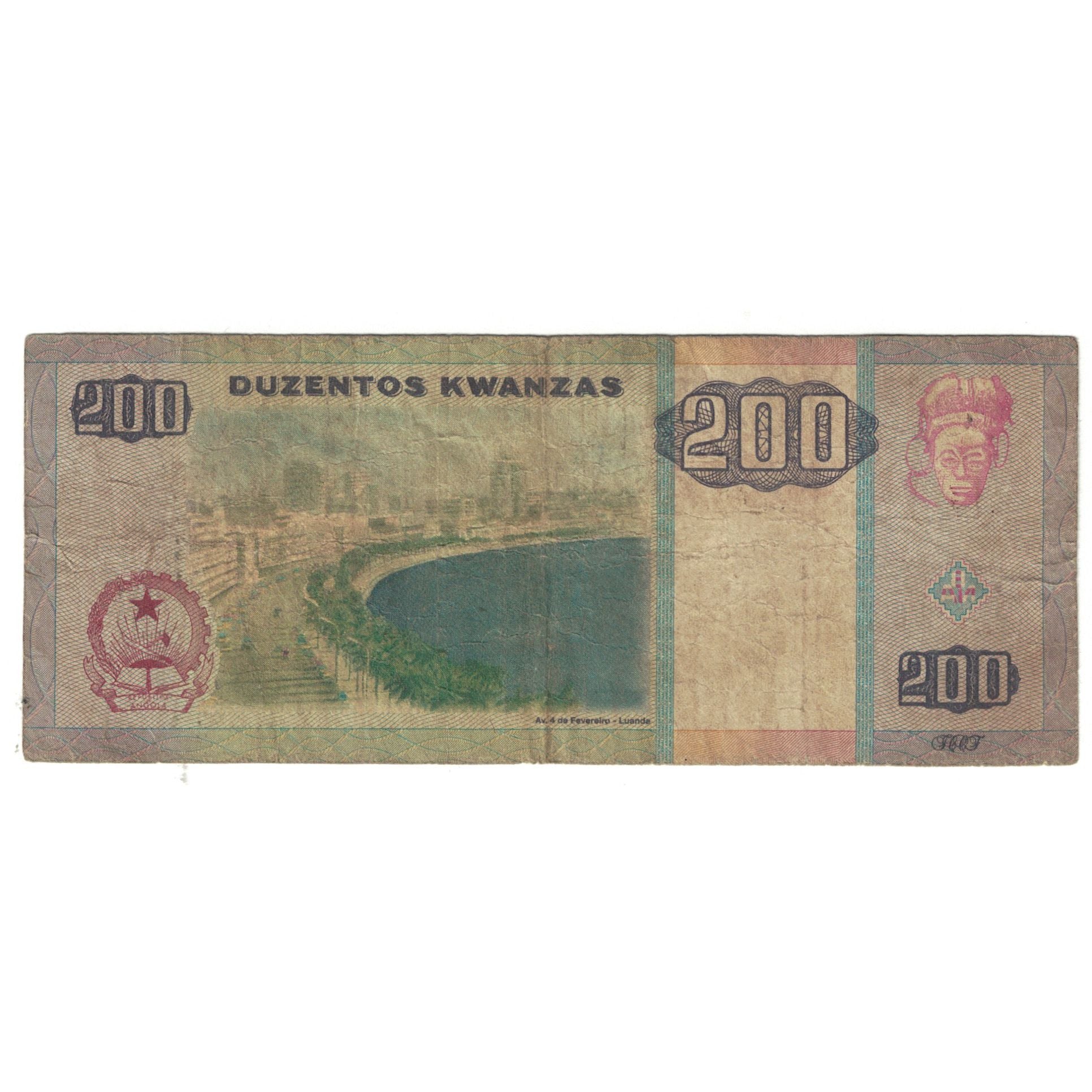 Banknote, Angola, 200 Kwanzas, 2003, KM:148b, VF(20-25)