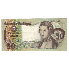 Billet, Portugal, 50 Escudos, 1980, 1980-02-01, KM:174b, SPL